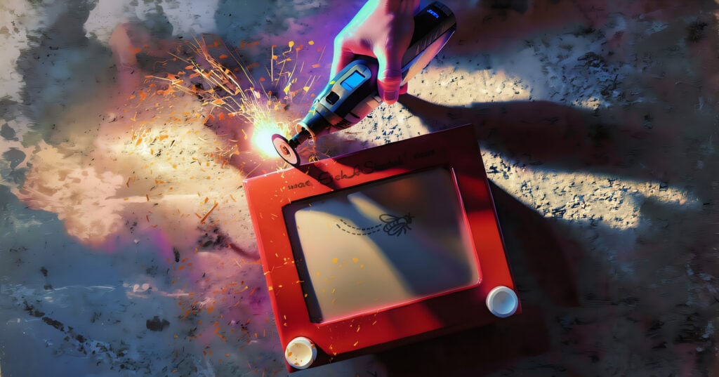 What’s Inside an Etch A Sketch?